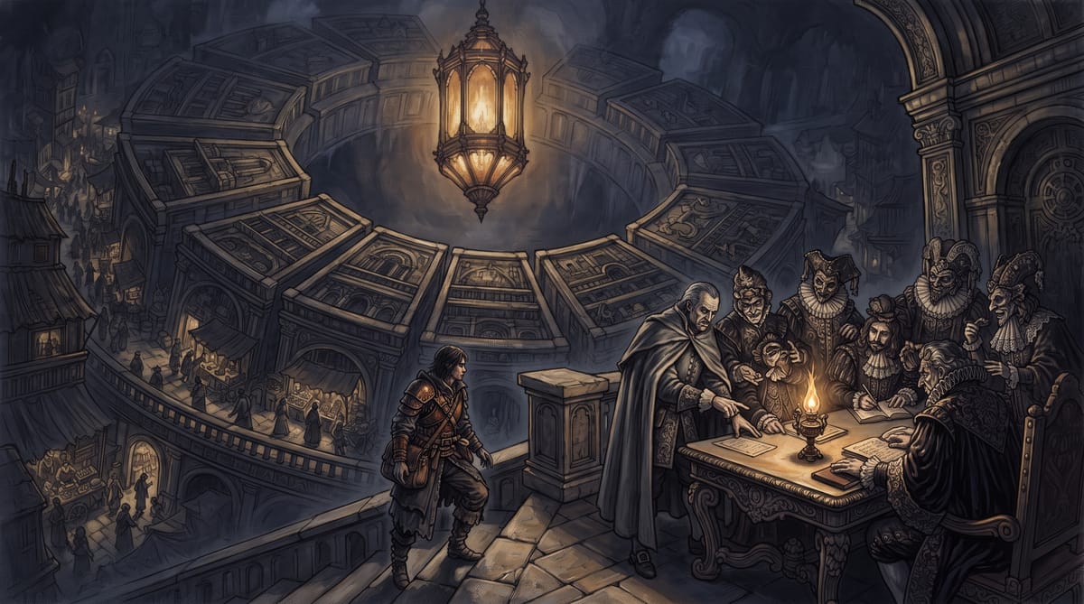 The Hanging-Lamp Ring